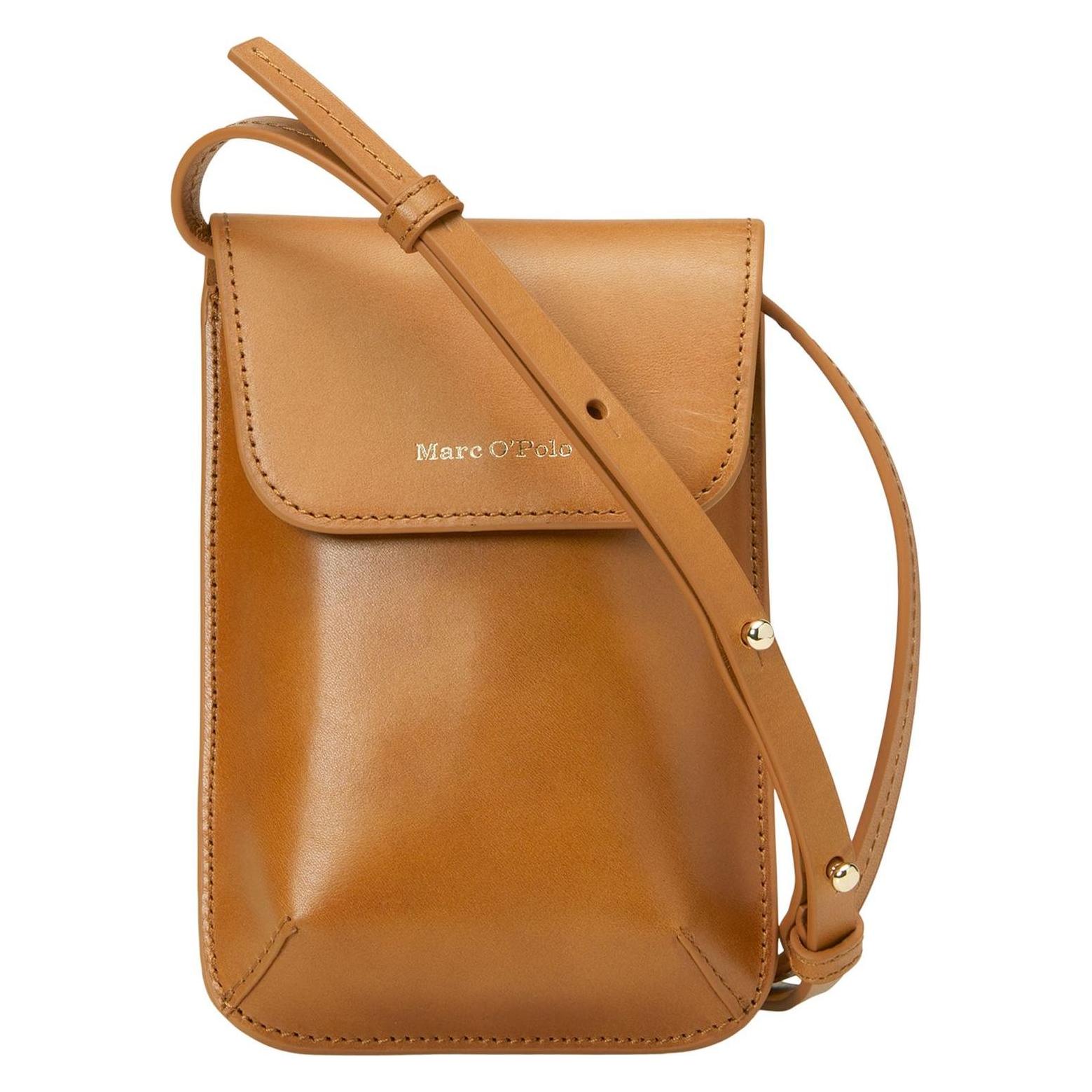 Marc O'Polo, Damen, Handtasche, Cellphone Bag, Braun