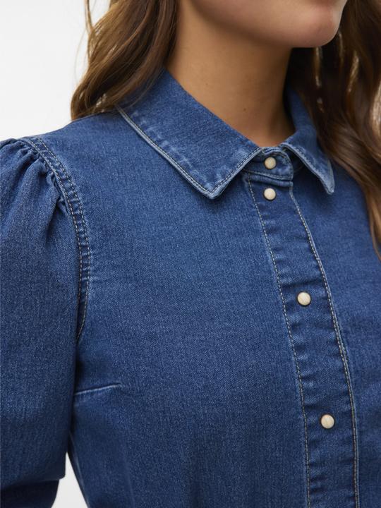 Actual product image Vero Moda VMKAMILLE Kurzes Kleid Jeanskleid (XL)