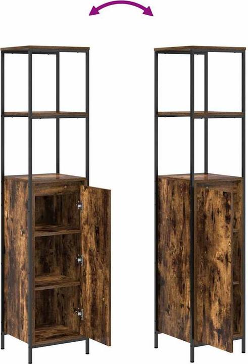 Produktbild vidaXL Badschrank (35 x 35 x 165 cm)