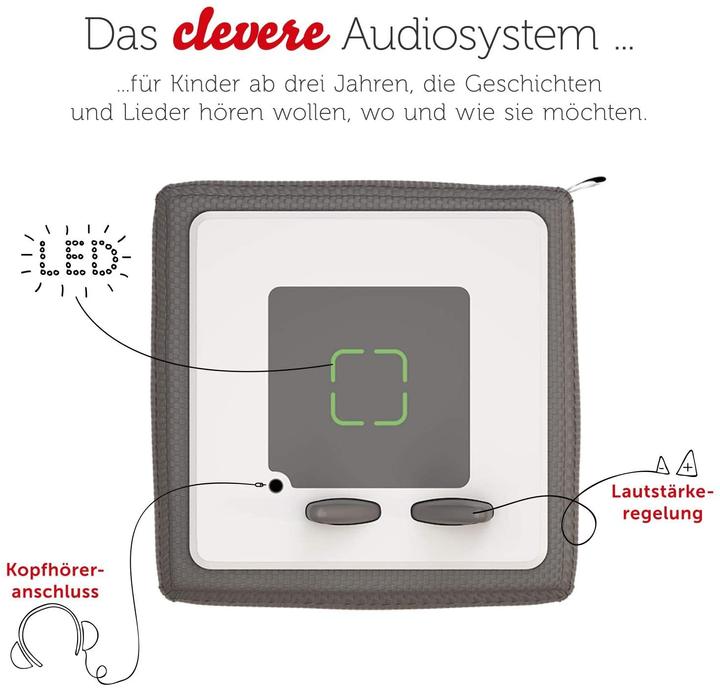 Produktbild Tonies Toniebox Starterset Anthrazit (Kreativ-Tonie) (Deutsch)