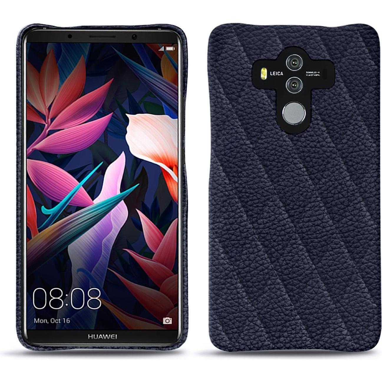 Noreve Lederschutzhülle (Huawei Mate 10 Pro), Smartphone Hülle, Violett