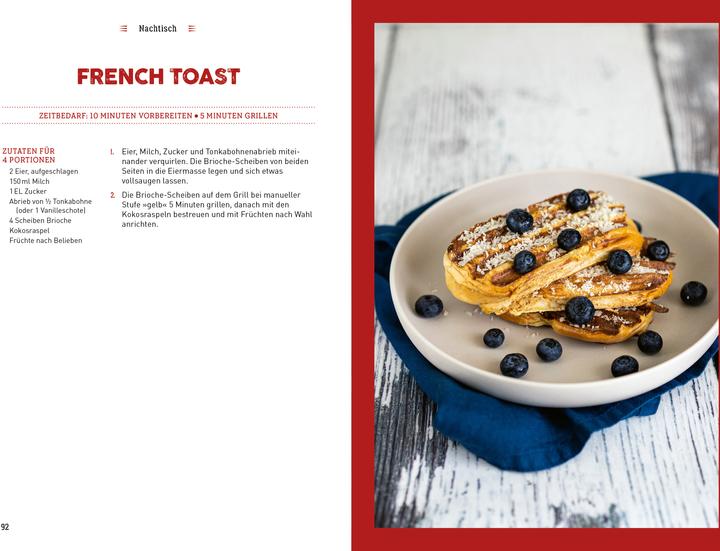 Actual product image Rezepte für den Optigrill (German, Michael Gerhardy, 2022)