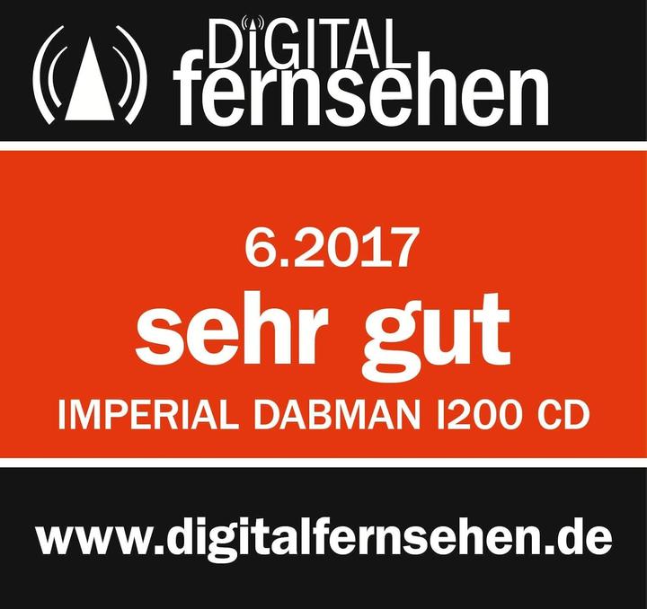 Produktbild Imperial Dabman i200 CD (DAB+, FM, Internetradio, Bluetooth, WLAN)