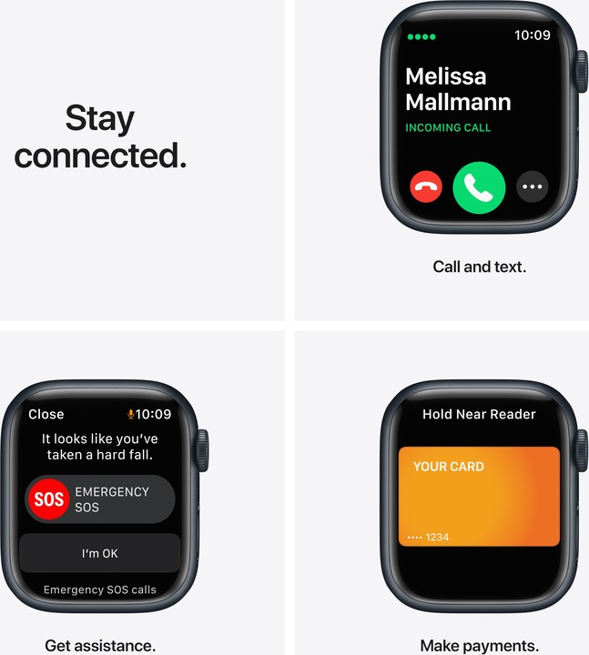 Produktbild Apple Watch Nike Series 7 (41 mm, 4G)