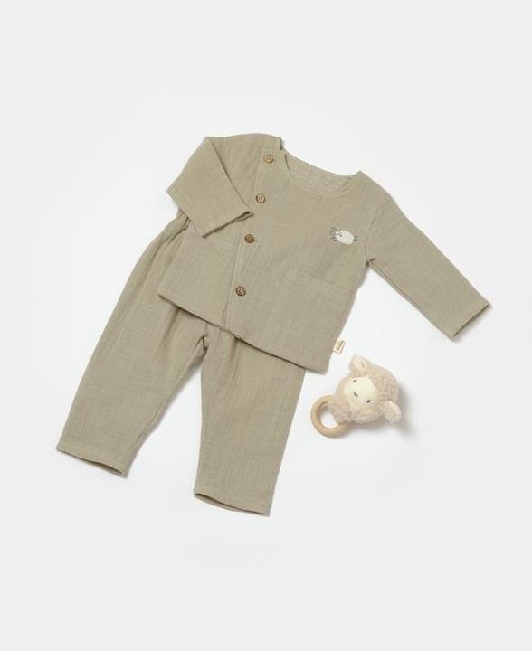 Immagine prodotto BabyCosy Set di maglietta e pantaloni a maniche lunghe (80)