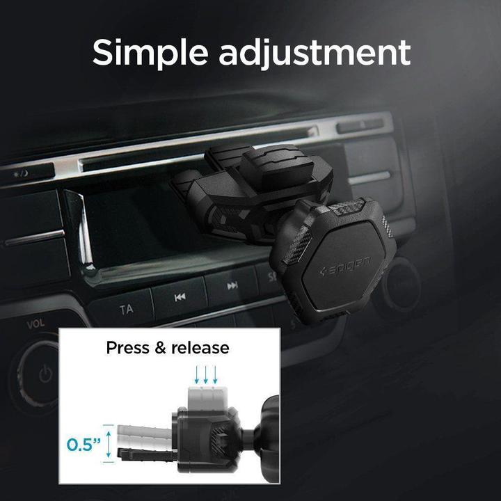 Immagine prodotto Spigen Supporto per auto per ingresso CD QS24 magnetico - nero
