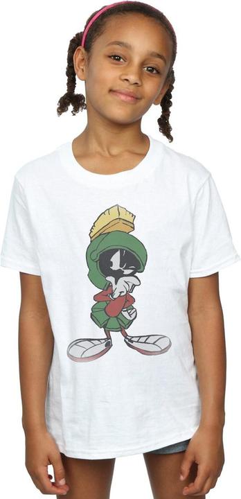 Actual product image Looney Tunes Girls Marvin The Martian Pose Cotton T-Shirt (116)