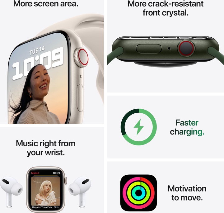 Produktbild Apple Watch Series 7 (45 mm, 4G)
