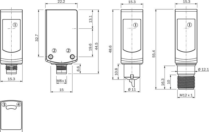 Actual product image Sick Miniature photoelectric sensor (5 m)