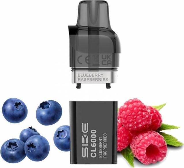 Image du produit SKE Crystal CL 6000 Refill Kit - Blueberry Raspberries (Framboise, Myrtille)