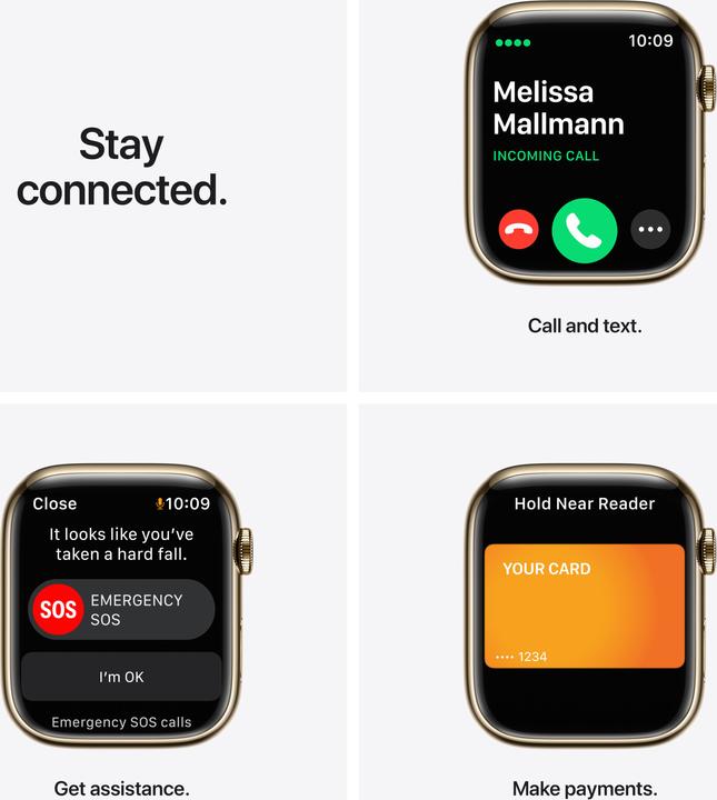 Produktbild Apple Watch Series 7 (45 mm, 4G)