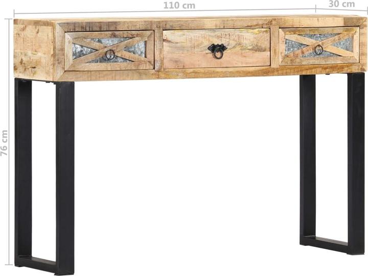 Image du produit vidaXL Konsolentisch (110 x 30 x 76 cm)