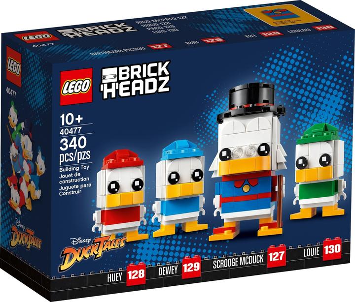 Immagine prodotto LEGO BrickHeadz - Scrooge McDuck, Tick, Trick e Track (40477, LEGO Brickheadz)