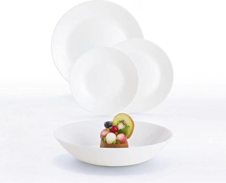 Image du produit Luminarc Arcopal Zelie opaalglas - wit - 18-Delig (L4122) (18 pièce(s))