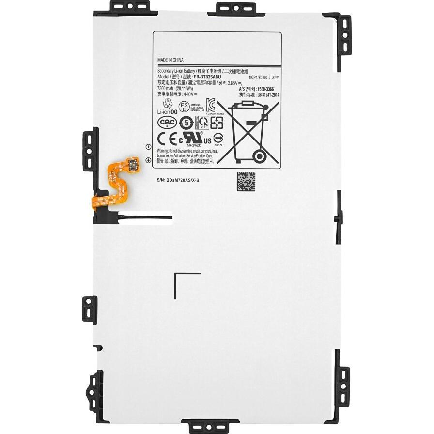 MPS Akku für Samsung Galaxy Tab S4 10,5 Zoll 2018 (T830 / T835) EB-BT835ABU, Smartphone Akku