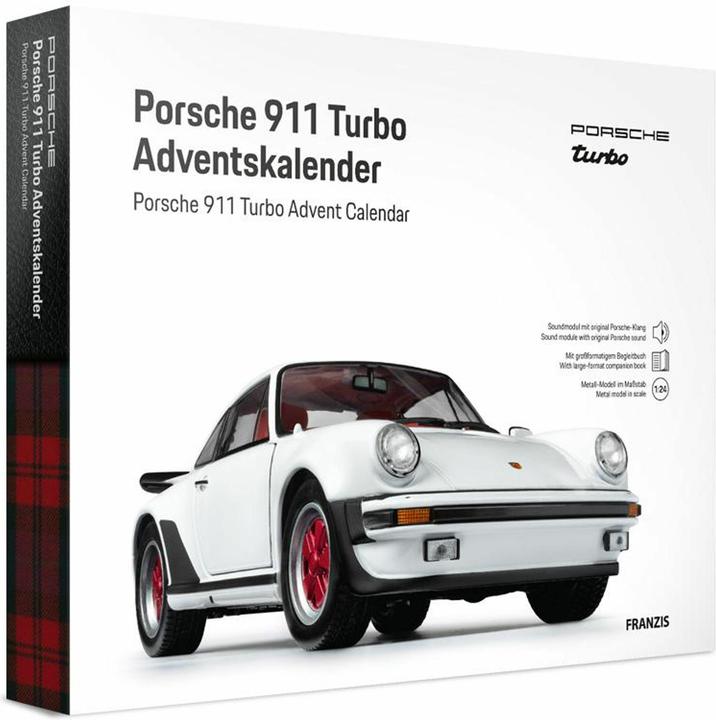 Porsche 911 Turbo Adventskalender 1:24 Grand-Prix-Weiss