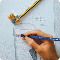 Actual product image Staedtler Noris pencil, B (2 mm, B, 12 x)