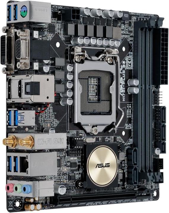 Produktbild ASUS H170I-Plus D3 (LGA 1151, Intel H170, Mini-ITX)