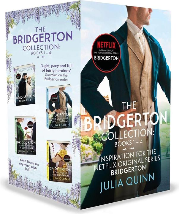 Produktbild The Bridgerton Collection: Books 1 - 4 (Englisch, Quinn Julia, 2021)