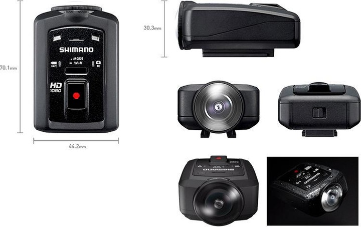 Shimano Camera CM-1000 (30p, Wi-Fi)