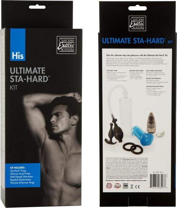 Actual product image CalExotics His Ultimate Sta-Hard® Kit