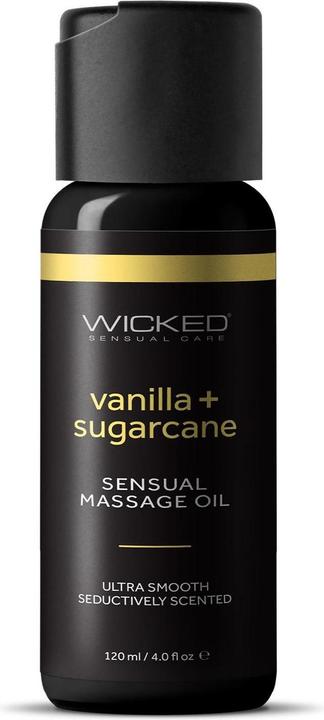 Produktbild Wicked Sensual Care wicked sensual massage oil vanilla sugarcane 120ml (120 ml)