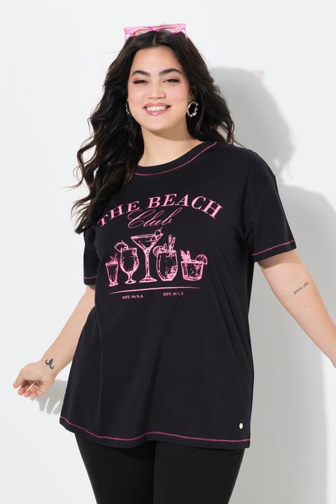 Produktbild Angel of Style T-Shirt, Boxy Fit, Cocktails, Halbarm (48)