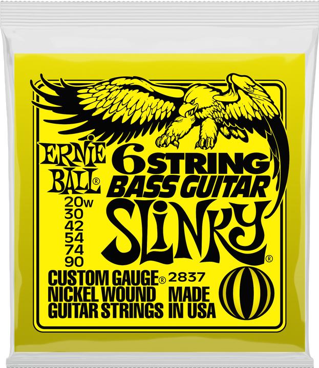 Actual product image Ernie Ball Slinky Baritone (6x, Guitar, 0.02")