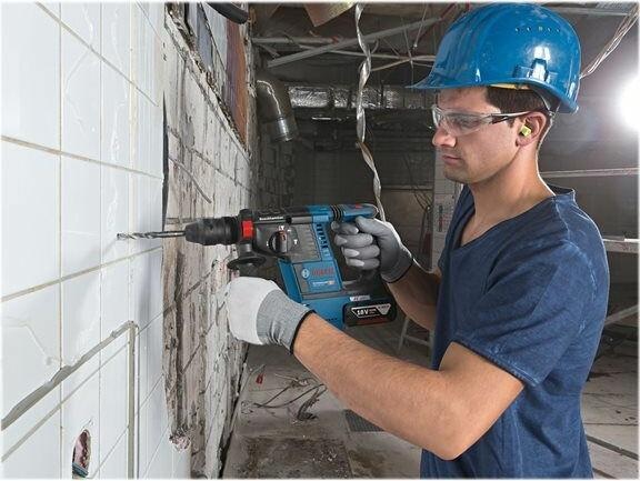 Actual product image Bosch Professional GBH 18V-26 F Cordless Hammer Drill (Rechargeable battery operated)