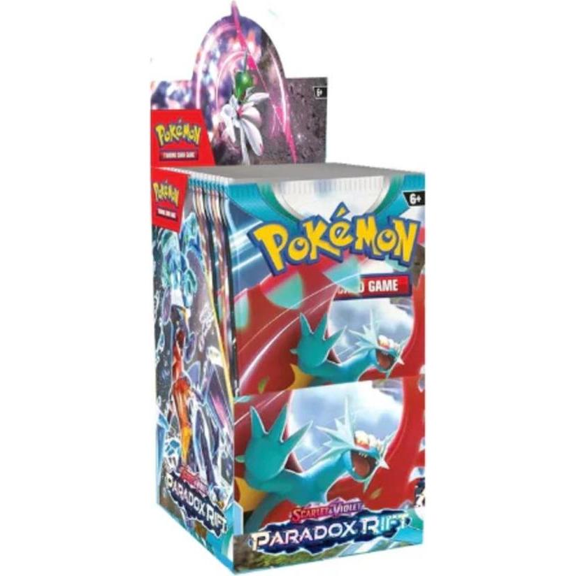 Pokémon Pokemon TCG: Scarlet & Violet Paradox Rift - Half Booster Box (18packs) (Inglese, Display del booster)