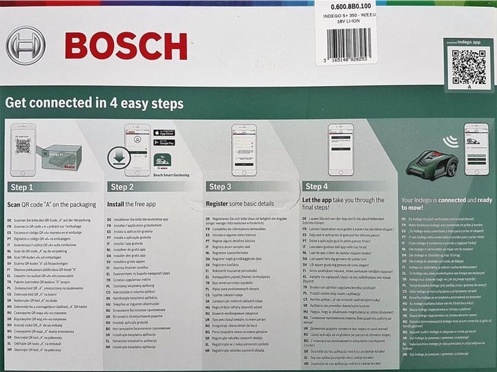 Produktbild Bosch Home & Garden Indego 350 Connect (350 m²)