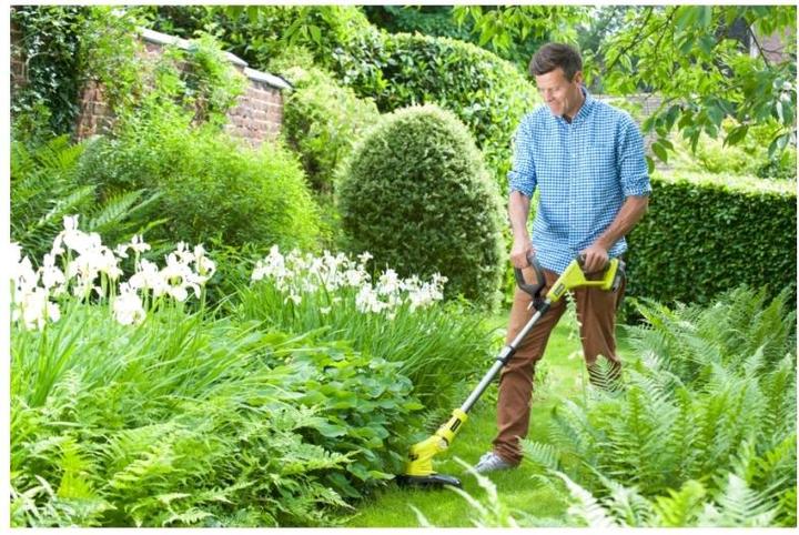 Produktbild Ryobi ONE+ Akku Kombo-Kit RY18LT18HTA-120, Rasentrimmer + Heckenschere (grün/schwarz, Li-Ionen Akku 2,0Ah)