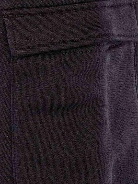 Actual product image Siksilk Sweatpants Black Essential Cargo Jogger (XL)