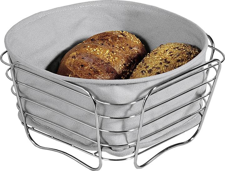 Kesper Kesp.brood en fruitmand grijs 90871