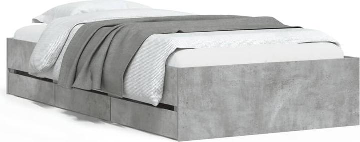 Image du produit VidaXL Cadre de lit avec tiroirs (90 x 200 cm)