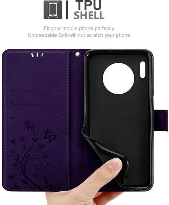 Image du produit Cadorabo Couverture du livre de fleurs (Mate 30 Pro)