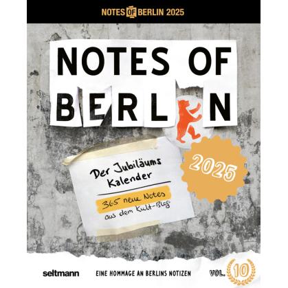 Seltmann, Kalender, Notes of Berlin 2025 (Deutsch)