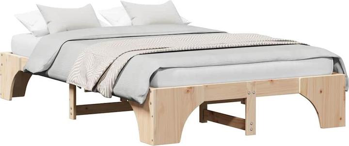 Actual product image vidaXL Bettgestell (135 x 190 cm)