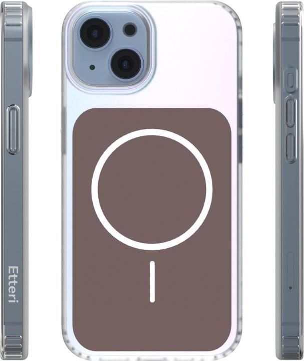 Image du produit Etteri Hidden Pearl case for iPhone 14 6,1" brown (Apple iPhone 14)