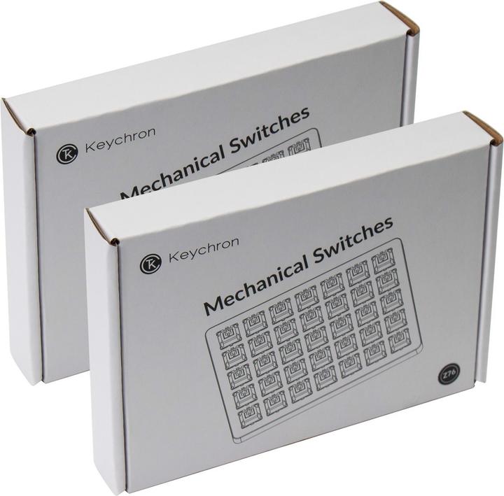 Produktbild Keychron Gateron Cap Milky-Yellow Switch Set (35 Stück)