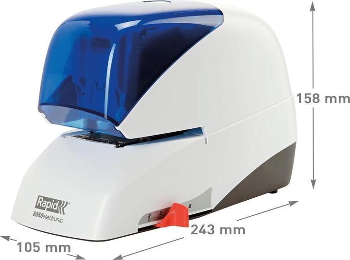 Productafbeelding Rapid Supreme Elektrische Nietmachine 5050e (50 Bladen)