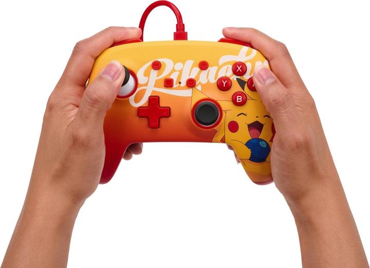 Produktbild PowerA Verbesserter kabelgebundener PowerA-Controller für Nintendo Switch - Oran Berry Pikachu (Switch)