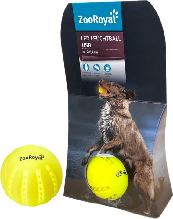 Immagine prodotto Zooroyal LED-Spielkugel für Tiere