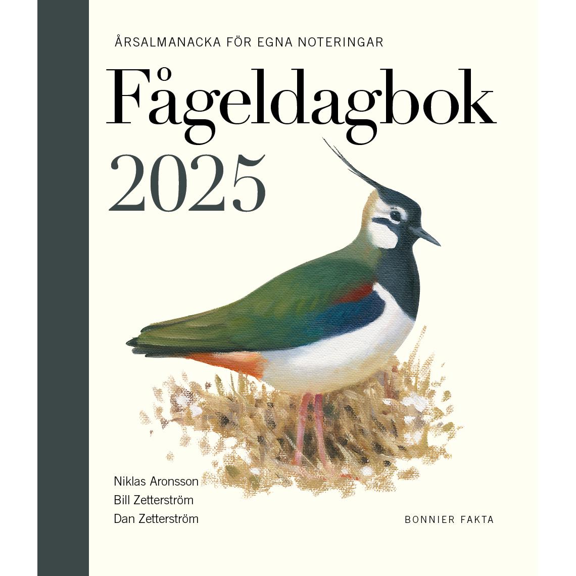 Bonnier Publishing Fiction, Agenda, Fågeldagbok 2025 (Schwedisch)