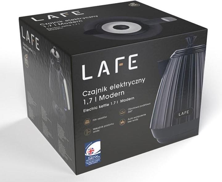 Actual product image Lafe Electric kettle Modern Pro