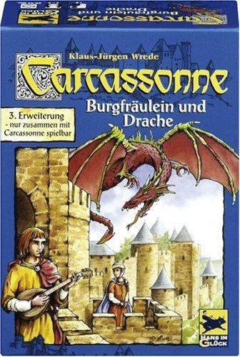 Hans im Glück Carcassonne, Burgfräulein & Drache (Deutsch)