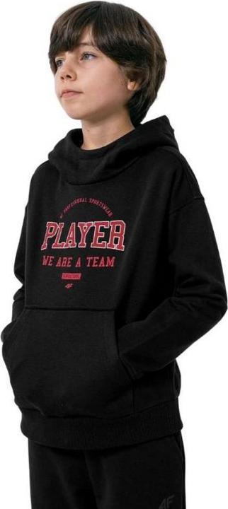 Produktbild 4F Jungen Sweatshirt tiefschwarz HJZ22 JBLM006 20S 134cm (134)
