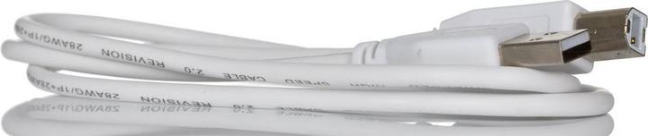 Immagine prodotto RS PRO Cavo USB, USBA / USB B, 800 mm USB 2.0 Bianco (0.80 m)