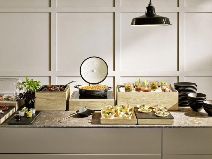 Actual product image APS Valo GN 1/2 Holzbox H8.5cm, Eichenholz (32.50 cm)