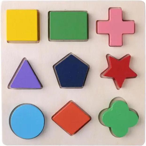 Activity Board Geometric shapes puzzle
